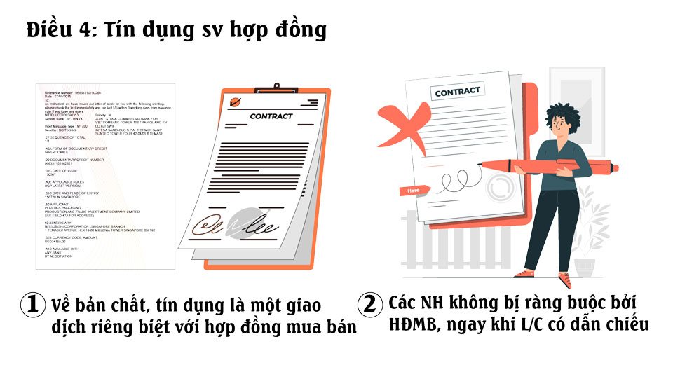 Tài liệu UCP 600 điều 4 tín dụng và hợp đồng