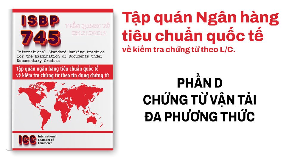 Phần D_Chứng từ vận tải đa phương thức