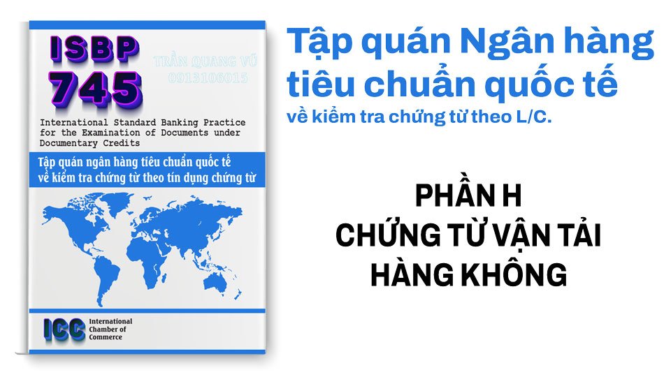 Phần H_Chứng từ vận tải hàng không