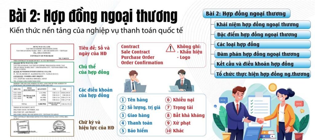 Bài 2: Hợp đồng ngoại thương